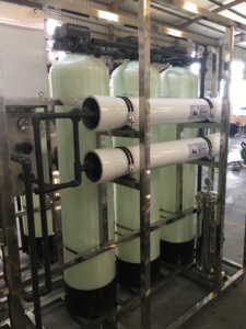 Système adoucisseur d'eau pour toute la maison 1000l/h à trois réservoirs pour purifier 1000l 1000lph - Product Image 5