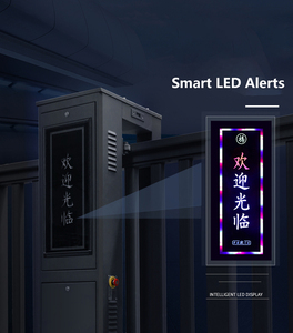 Porte coulissante automatique sans rail Qigong pour usine, école, hôtel, entrée de ferme - Product Image 2