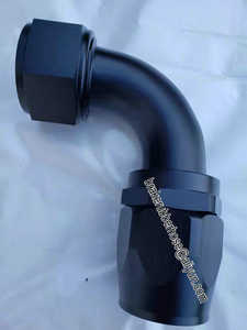 Accessori per tubi per auto con angolo di alluminio girevole AN20 di alta qualità parti prestazionali per impianti idraulici in alluminio auto da corsa nuova condizione - Product Image 6