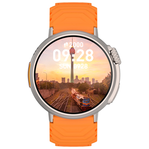 BT นาฬิกาสมาร์ทวอทช์สำหรับ <span class=keywords><strong>GT88</strong></span>, สินค้ามาใหม่หน้าจอ1.52นิ้ว HD ทรงกลมอุปกรณ์ติดตามการนอนหลับ - Product Image 1