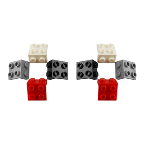 NO.44728 Suporte 1x2-2x2 de Plástico ABS Criativo para Atacado de Blocos de Montar - Product Image 3