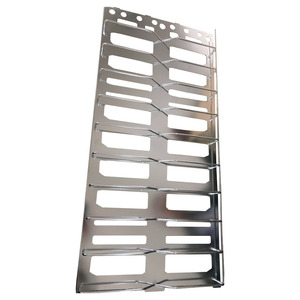 Laser Cắt Uốn cong hàn thép không gỉ trở lại khung cho lò thương mại với Electro đánh bóng bề mặt tùy chỉnh tấm kim loại chế tạo - Product Image 1