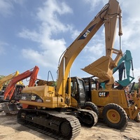 Excavatrice sur chenilles Caterpillar d'occasion à bas prix, modèles Cat 320C et 320CL, excavatrices d'occasion à vendre