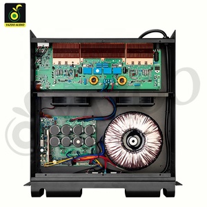 Invia 3 giorni professionale ad alta potenza <span class=keywords><strong>2</strong></span>*1800W impedenza 8ohm 3U <span class=keywords><strong>2</strong></span> canali grande amplificatore di potenza professionale per la linea Aarry Church - Product Image 1