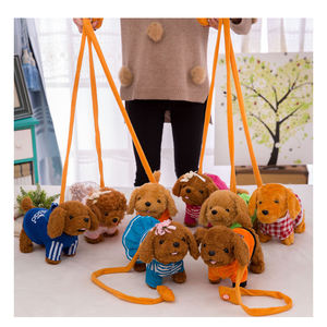 Toptan peluş elektrik köpek oyuncak özel peluş simülasyon köpek elektrik müzik dolması peluş oyuncak elektrikli yürüyüş köpek peluş oyuncak - Product Image 1