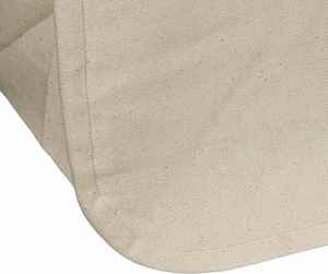 Sac de courses personnalisé en toile de coton biologique lavable pour aliments et légumes, avec ceinture de transport intégrée - Product Image 3