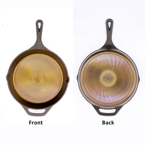 Padella antiaderente con superficie liscia lucidata in ghisa Pre-stagionata - Product Image 4