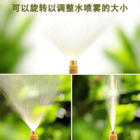 Système d'arrosage automatique par micro-asperseurs 15m 20m, kit d'irrigation de jardin extérieur à connexion rapide avec buses réglables et pulvérisation fine
