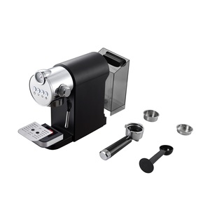 Machine à café expresso 15 bars, fabrication directe d'usine, boîtier en acier inoxydable, commande à 4 touches, accessoires complets, vente en gros - Product Image 3