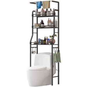 3 Tier Shelf Bathroom Storage Organizer Space Saver Over The Toilet Rack Accessories Bathroom Tower Shelf