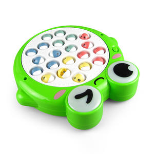 <span class=keywords><strong>Jeu</strong></span> de pêche électronique en gros, jouet interactif, puzzle rotatif, <span class=keywords><strong>poisson</strong></span> magnétique avec lumières, plateforme d'apprentissage colorée pour enfants - Product Image 3