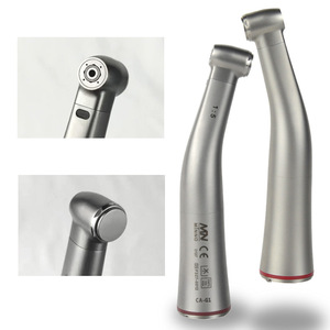 หัวกรอฟัน Mv Dental Handpiece อัตราทด 1:5 ช่องน้ำภายใน มอเตอร์ไฟฟ้า สีเงิน ผลิตจากโลหะ ได้รับการรับรองมาตรฐาน CE สำหรับการเตรียมฟันกราม - Product Image 3