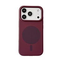Coque de téléphone en silicone liquide magnétique haut de gamme anti-chute à chargement sans fil pour iPhone 18 17 16 Pro Max – Vente en gros