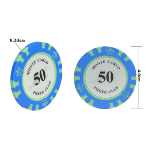 विश्व कारखाने में कस्टम लोगो सबसे गर्म चिप्स सस्ते कैश गेम रॉयल क्लब क्राउन 14 ग्राम क्ले पोकर चिप्स की आपूर्ति करते हैं - Product Image 5