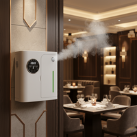 Diffuseur d'arômes commercial, nébuliseur de parfum, diffuseur d'huiles essentielles pour aromathérapie, diffuseur de parfum électrique avec lampe aromatique