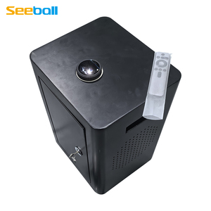 Seeball <b>Projector</b> Pro LED Superimposed Fisheye Lens Movable Base Spherical Screen Dome 4K 3200 Lumens Built-in - Product Image 1