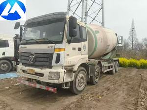 Camion malaxeur à béton Foton Auman ETX 8x4 d'occasion <span class=keywords><strong>2018</strong></span>, tambour de mélange Ruijiang de 20 mètres cubes, poids total autorisé de <span class=keywords><strong>31000</strong></span> kg, bon état de fonctionnement - Product Image 4