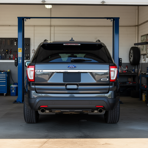 Cubierta de Fascia Trasera con Acabado Mate para Ford Explorer 2016-2017, Material PP, Instalación con Cinta Adhesiva o Tornillos, Kit de Carrocería Exterior - Product Image 2