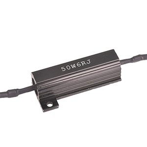 2 <strong>Colors</strong> of Aluminum Housed Wirewound Power for LeD <strong>Resistor</strong> Aluminum <strong>Resistor</strong> - Product Image 1