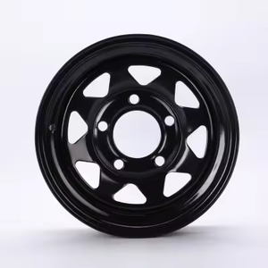 [Hot] Roues en acier de qualité exceptionnelle pour remorques, <span class=keywords><strong>13</strong></span>, 14, 15 <span class=keywords><strong>pouces</strong></span>, <span class=keywords><strong>5</strong></span> et 6 <span class=keywords><strong>trous</strong></span>, avec pneus assemblés - Product Image 5