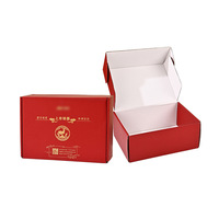 Boîte en carton ondulé en gros pour bijoux, cosmétiques, palettes de fards à paupières, maquillage, rouges à lèvres, emballage cadeau de Noël