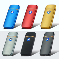 Briquet Électrique Métallique Sans Flamme Rechargeable USB – Personnalisable avec Logo – Prix Abordable