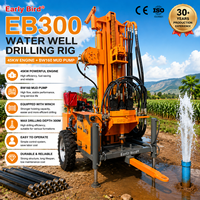 Foreuse hydraulique pour puits d'eau profonds de 100m, 200m, 300m, exportée de Chine
