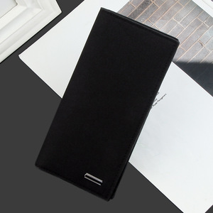 <span class=keywords><strong>กระเป๋า</strong></span>สตางค์ผู้ชายยาวแบบลำลองกระเป๋าสตางค์ธุรกิจผ้าใบ - Product Image 1