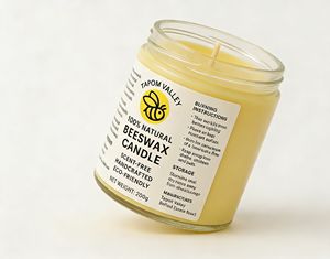 Velas de Cera de Abeja Tapom Valley de 200g, Mezcla de Aceite de Coco de Zimbabue, Decoración del Hogar, Suministro al por Mayor para Días Festivos - Product Image 4
