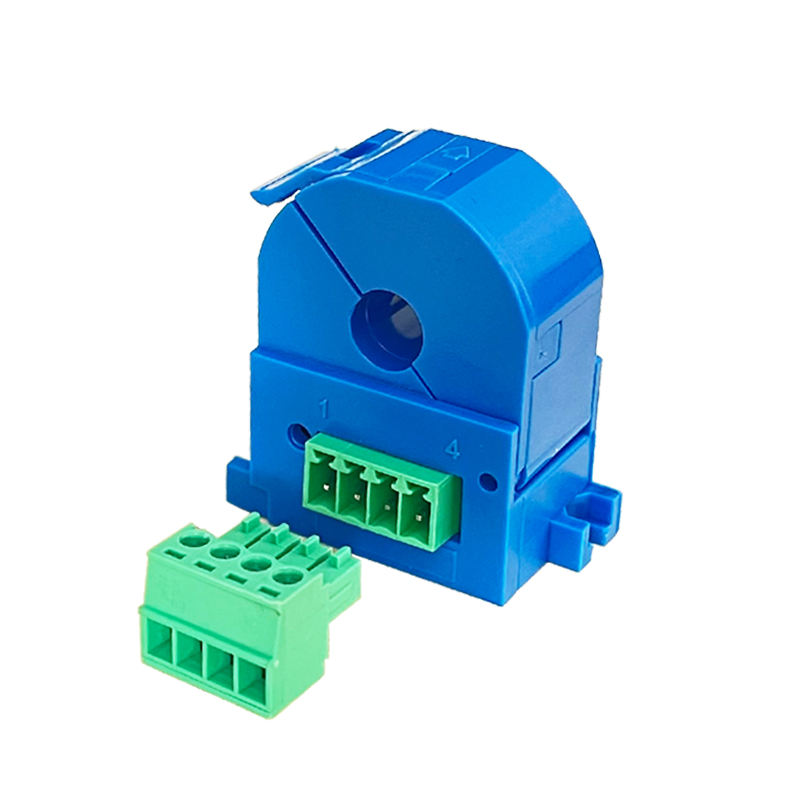 AC Leakage Current Sensor QNLCK1-20 50mA 100mA 200mA 300mA 600mA 1A 4-20mA 5V RS485 Ct Transformer Split Core Current Transducer