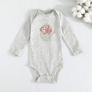 Ropa de Bebé de 6 a 24 Meses, Unisex, Mono con Lindo Estampado de Dibujos Animados, Traje para Gatear para Bebés e Infantes, 100% Algodón, Conjunto de Cinco Piezas, Otoño, de Fábrica - Product Image 6