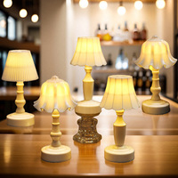 Lampu Meja ABS Kecil Kreatif LED Lampu Malam DIY Proyeksi Miniatur Gaya Nordik Hadiah Ulang Tahun Dekorasi Meja Lampu Suasana