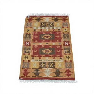 Tapis en laine faits main modernes et tendance, très demandés, avec envers réversible écologique, prix de gros, tapis personnalisés, tapis indiens - Product Image 1