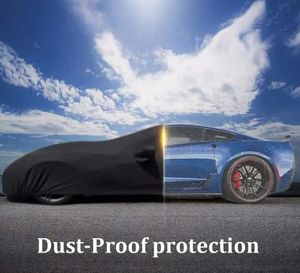 Couverture de voiture en tissu élastique pour l'extérieur, vêtements de voiture d'exposition de <span class=keywords><strong>garage</strong></span> anti-poussière - Product Image 6