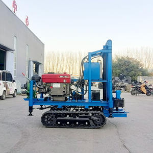 크롤러 장착 작은 물 우물 드릴링 장비 기계 유압 휴대용 드릴 장비 - Product Image 5