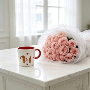 Mug en céramique <span class=keywords><strong>bicolore</strong></span> avec intérieur rouge, motif chien <span class=keywords><strong>teckel</strong></span> 3D et cœur en relief, logo personnalisé accepté, tasse à café et à eau, vente en gros - Product Image 5