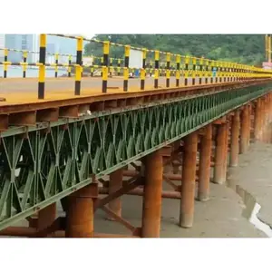 Китай легкие стальные конструкции мосты портативный стальной ферменный мост