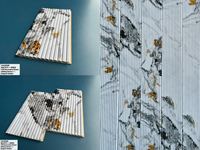 China Fabricante Precio 3D Interior PVC Revestimiento Panel de pared estriado WPC Decorativo Impermeable Revestimiento de pared Tableros Revestimiento Interior