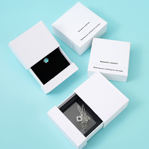 Biểu tượng tùy chỉnh Giấy hộp đồ trang sức với ngăn kéo lưu trữ bao bì cho đồ trang sức hộp thể loại - Product Image 6