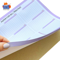 Impression de carnets de notes professionnels personnalisés en gros, avec couverture souple, pour les reçus de restaurant