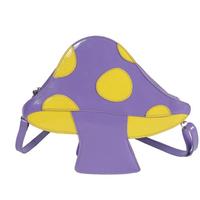 Sacs à main en forme de champignon pour femmes, sacs à main drôles et mignons, personnalisés et nouveauté, de dessin animé, Mini pochette en PU, à bandoulière