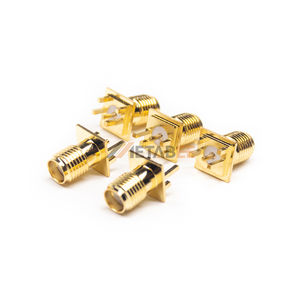 Conector de la Serie SMA Edge Mount de 50 Ohmios |   Conector de PCB de terminación de línea |   Conexión de Alta Frecuencia RF de Placa a Placa - Product Image 2