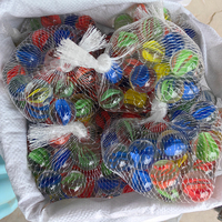 Magnifiques billes de verre colorées - Design floral Feng Shui fait main, logo personnalisé, cadeau de Noël pour enfants, toucher réel