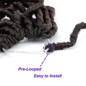 Vente en gros et dropshipping Nne Ginger <span class=keywords><strong>Nu</strong></span> Faux Locs 36 pouces lisses prêts à expédier blond pour Soft Locs au crochet 170g unitaire - Product Image 3