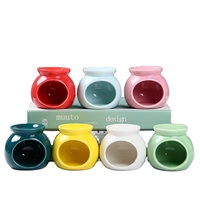 Décoration personnalisée Aromathérapie Brûleurs d'huiles essentielles Bougie en céramique Chauffe-cire Chauffe-cire Brûleur d'huile pour huile de parfum
