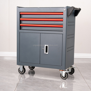 Carrito de Herramientas Profesional de Alta Resistencia con 7 Cajones, Caja de Herramientas Metálica con Ruedas <span class=keywords><strong>para</strong></span> Almacenamiento en Garaje o Taller, OEM ODM - Product Image 3