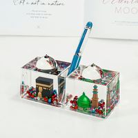Kaaba Makkah cristal acrylique maison ornement islamique cadeau usine directe Mecque ornement arabie saoudite musulman Souvenir liquide cadeau