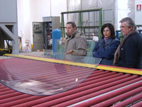 Four de trempage pour verre, puissance 645 kW, garantie 1 an, application architecturale