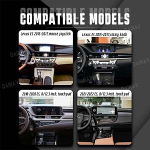 Sistema Linux para Lexus ES 200 250 260 300 2015-2022, Actualización Inalámbrica Apple CarPlay y Android Auto, Reproductor Multimedia con Pantalla OEM - Product Image 5