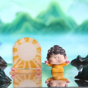 Figura de Buda Miniatura Estilo Budista Yu Mo Craft W1188 19, Linda Decoración Hecha a Mano para el Hogar, Oficina o Escritorio, Regalo de Cumpleaños - Product Image 2